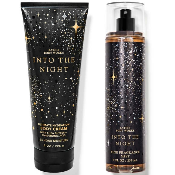 Bath & Body Works Into the Night Body Cream & Fragrance Mist Set NEW - Picture 1 of 1